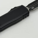 Grenade Blem Microtech Ultratech ZBP D/E Tactical w/ Black Handle 1122-1T