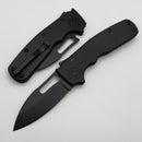 Demko Shark Cub Stealth Black Aluminum Handles & Slicer Shark DLC 20CV