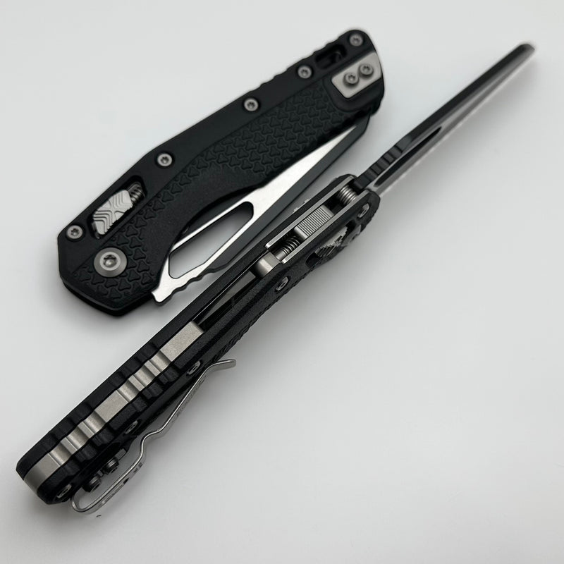 Microtech Knives MSI RAM LOK Black Polymer & Black Full Serrated M390MK 210T-3PMBK