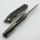 Hawk Designs Talon Spectral Carbon Overlay Brightwashed Titanium Handles & Brightwashed M390