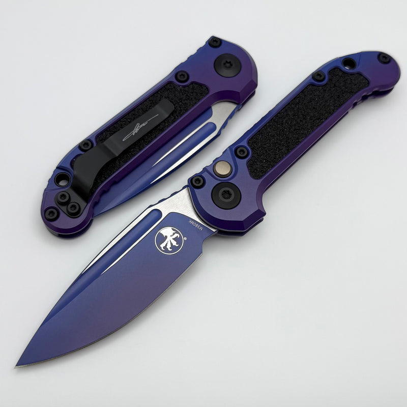 Microtech Knives LUDT Gen III Aurora Drop Point 1135-1PUAUS-Z4