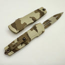 Microtech Luminary D/E Desert Camo Signature Series 1270-1DRCS
