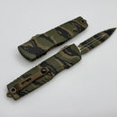 Microtech Luminary D/E F/S Tiger Stripe Camo Signature Series 1270-3TSCS