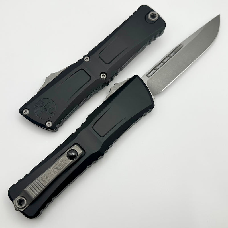 Microtech Knives Combat Troodon Gen III Apocalyptic Single Edge w/ Black Handle 1143-10AP