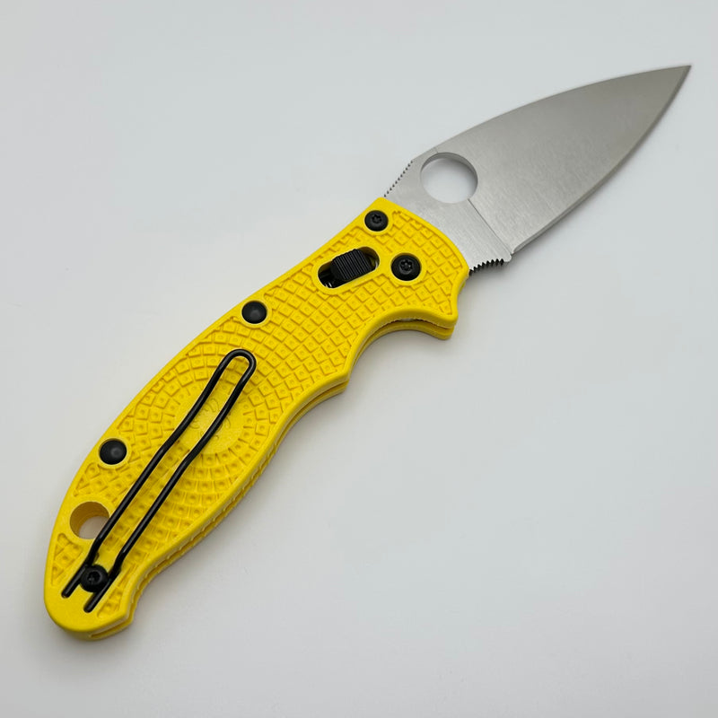 Spyderco Manix 2 Lightweight Salt Yellow & MagnaCut C101PYL2 Pre Owned