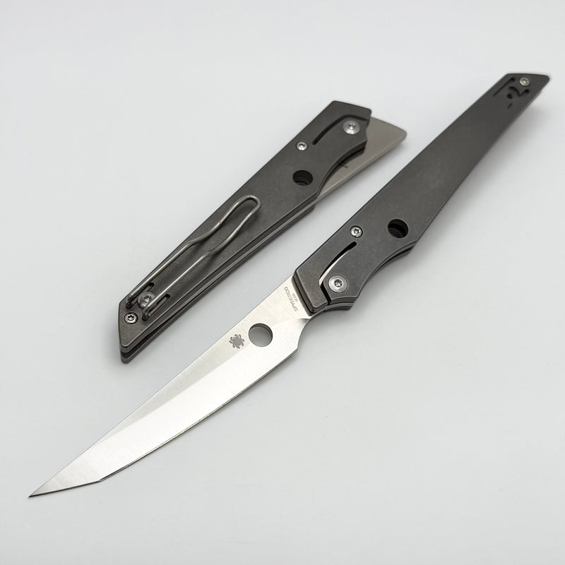 Spyderco Cobol w/ Titanium Handle & M390 C273TIP