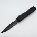 Grenade Blem Microtech Ultratech ZBP D/E Part Serrated DLC Shadow Signature Series 1122-2DLCTSH