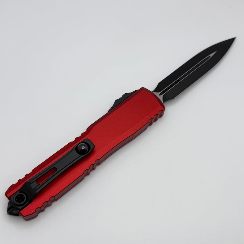 Microtech Ultratech Gen IV D/E Tactical Standard w/ Red Handle 11224-1RD