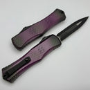 Microtech Knives Hera II X-51 Alien Purple D/E Signature Series 1702-1PUX51S