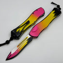 Heretic Hydra V4 Cel Shade Pink Lemonade w/ Aluminum Handle & Recurve H408-CS-PL