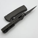 Chaves Knives Redencion 229 Gray PVD w/ Titanium Integral Handle w/ Magnetic Ti Inlays & Tanto M390