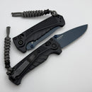 Benchmade Mini Adira Tempest Gray Grivory & Cerakote Blue MagnaCut 18065BT-01
