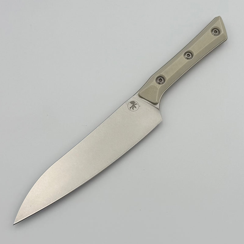 Microtech Utility Knife Ivory G-10 Handle w/ Stonewash M390MK 3400-10IV