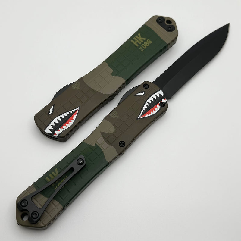 Heretic Knives Manticore X A-10 Edition Frag Handle & DLC Recurve MagnaCut H033F-6A-A10