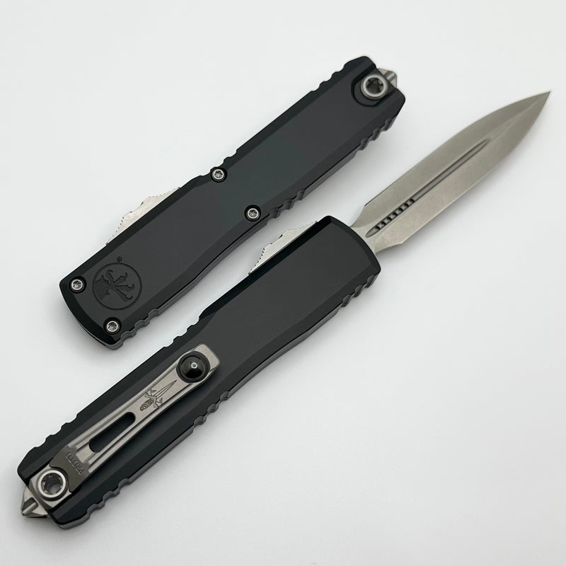 Marfione Custom Ultratech Final Gen Prototype w/ Hand Ground Stonewash D/E M390MK & Black Aluminum Handle