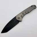 Medford Praetorian Slim "Old School" Tumbled Handle & PVD S45VN Tanto w/ PVD Hardware/Clip