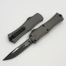 Microtech Knives Mini Hera Black Tactical S/E M390MK w/ Natural Clear Handle 1703M-1NC