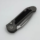 Microtech Knives LUDT Gen III Partial Serrated Apocalyptic Drop Point & Titanium Textured Inlaid Handles 1135-11APMS2