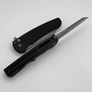 Pro-Tech Malibu Black Dragon Scale Handle & Acid Washed MagnaCut Reverse Tanto Blade 5435-AW