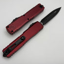 Microtech Ultratech Gen IV D/E Tactical Standard w/ Merlot Handle 11224-1MR