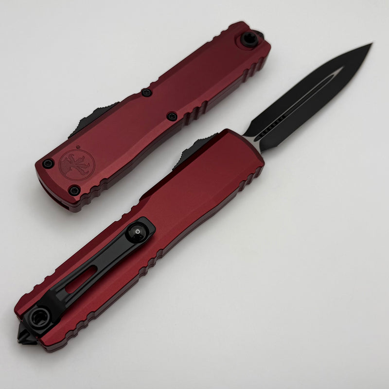 Microtech Ultratech Gen IV D/E Tactical Standard w/ Merlot Handle 1122