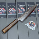 Demko Gyuto Chef Kitchen Knife w/ Japanese Red Oak Handle & VG10 San Mai