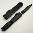 Microtech Ultratech ZBP D/E Tactical Full Serrated w/ Black Handle 1122-3T