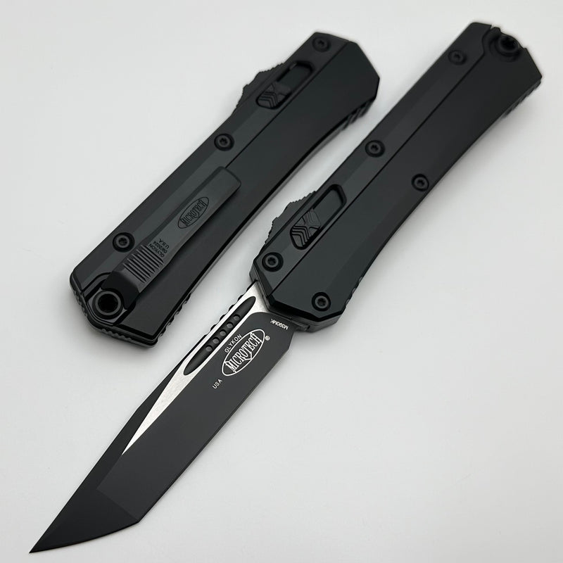 Microtech Glykon Black Tactical Tanto 185-1T