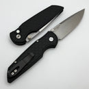 Pro-Tech TR-3 Integrity Manual Black Reptile Textured Aluminum Handles w/ Stonewash S35 2025 SHOT Integrity.1