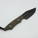 Heretic Kobold OD Green G-10 Handles w/ DLC Bowie MagnaCut Fixed Blade H065-6A-OD/G10