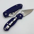 Spyderco Para 3 S110V Dark Blue C223GPDBL