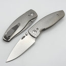 TRM Neutron 2 Titanium 3D Lizard Skin Handles & 20CV
