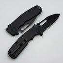 Demko Shark Cub Stealth Black Aluminum Handles & Slicer Shark DLC 20CV