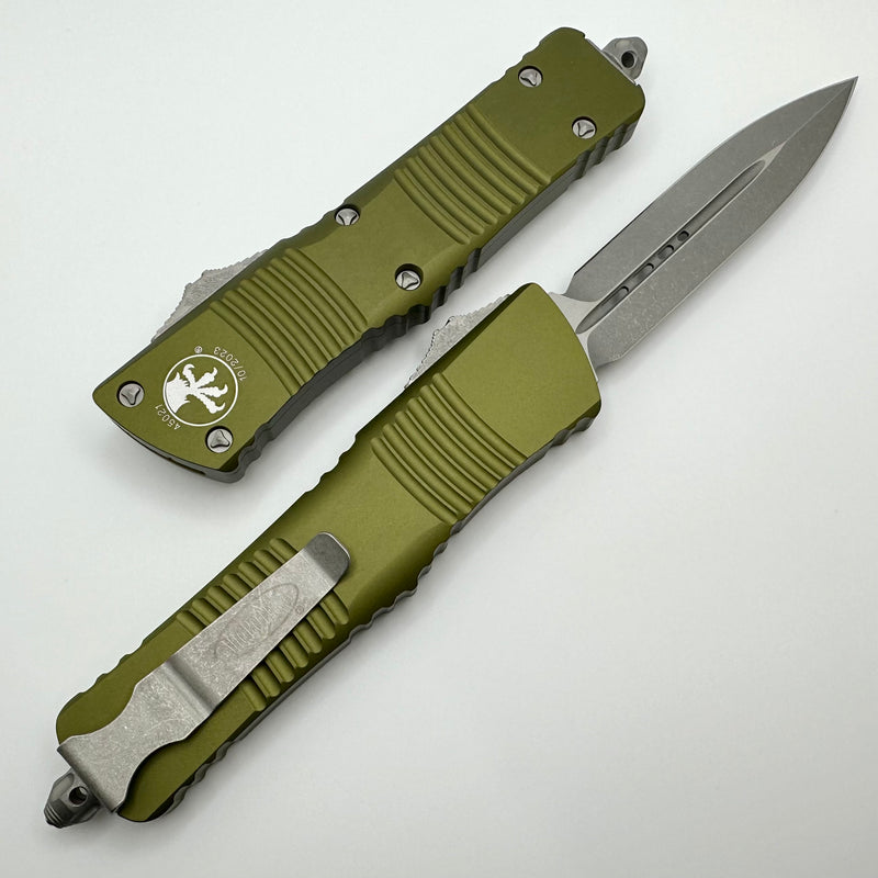 Microtech Combat Troodon OD Green Apocalyptic Standard 142-10APOD