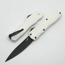 Kershaw Livewire White Cerakote Handles & Black Magnacut Spearpoint 9000WBLK