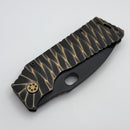 Medford TFF-1 Fat Daddy Black/Bronze Predator Handles w/ DLC S45VN