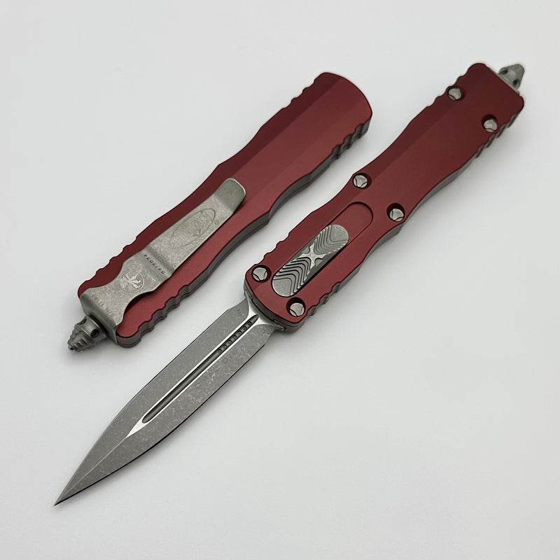 Microtech Dirac D/E Apocalyptic Standard & Merlot 225-10APMR