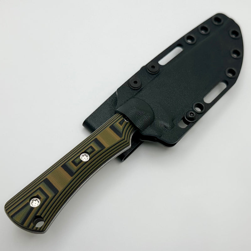 McNees Ridge Runner 3.6" Fixed Blade Camo G-10 w/ Atomic CPM-3V