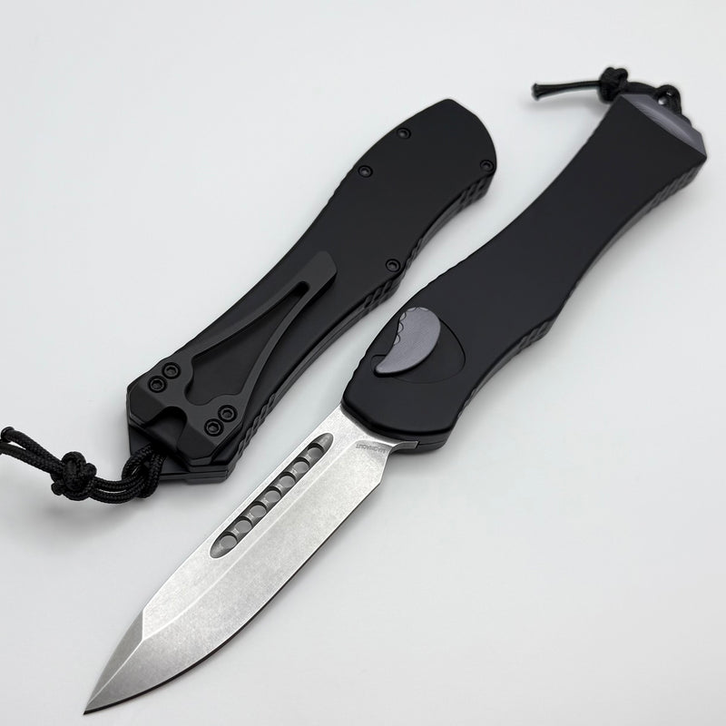 Heretic Hydra V4 Proof Run w/ Black Aluminum Handle & Stonewash S/E H407-2A