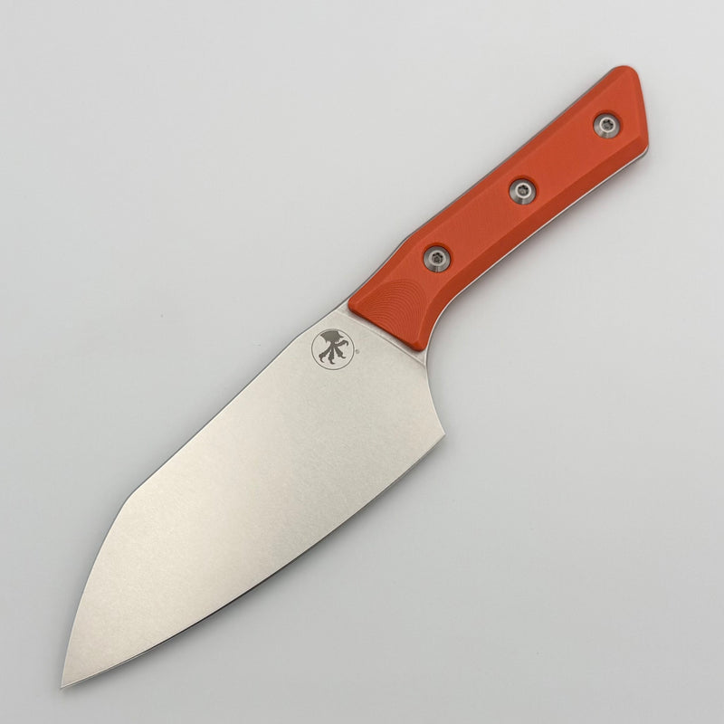 Microtech Santoku 6" Ember G-10 Handle w/ Stonewash M390MK 3200-10EM