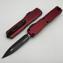 Microtech Ultratech Gen IV D/E Tactical Standard w/ Merlot Handle 11224-1MR
