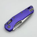 Microtech Knives MSI RAM LOK Purple Aluminum & Apocalyptic M390MK 210-10APPU