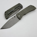 McNees Performance Machined Mac 2 3.5" Atomic Green/Bronze Frag w/ Tanto MagnaCut Gen 2
