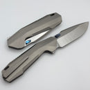 Remette RT WK1 w/ Titanium Handle & Belt Satin M390 WK1-E