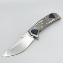 Custom Knife Factory UMMU Dalawa 2 w/ Polished Titanium & Polished M398
