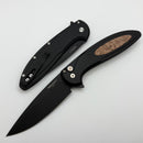 Pro-Tech Cambria Manual Black Aluminum Handles w/ Maple Burl Inlay & DLC MagnaCut CF2103-LTD Maple