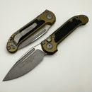 Microtech Knives LUDT Gen III Apocalyptic Drop Point w/ OD Green Handle 1135-10APOD