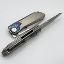 Remette RT Peregrine Falcon Titanium Handles w/ Thunder Lightning Accents & M390 RTT1-GX