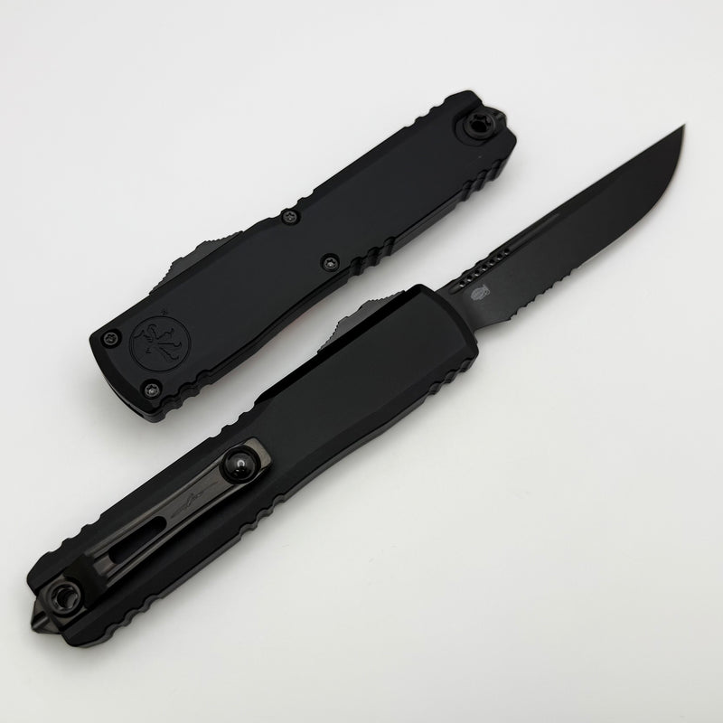 Grenade Blem Microtech Ultratech ZBP S/E Part Serrated DLC Shadow Signature Series 1121-2DLCTSH