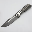Poikilo Blade Marlin Midtech Dark Stonewash w/ Titanium Handles & M398